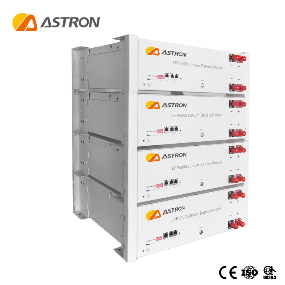 Low voltage racked battery
