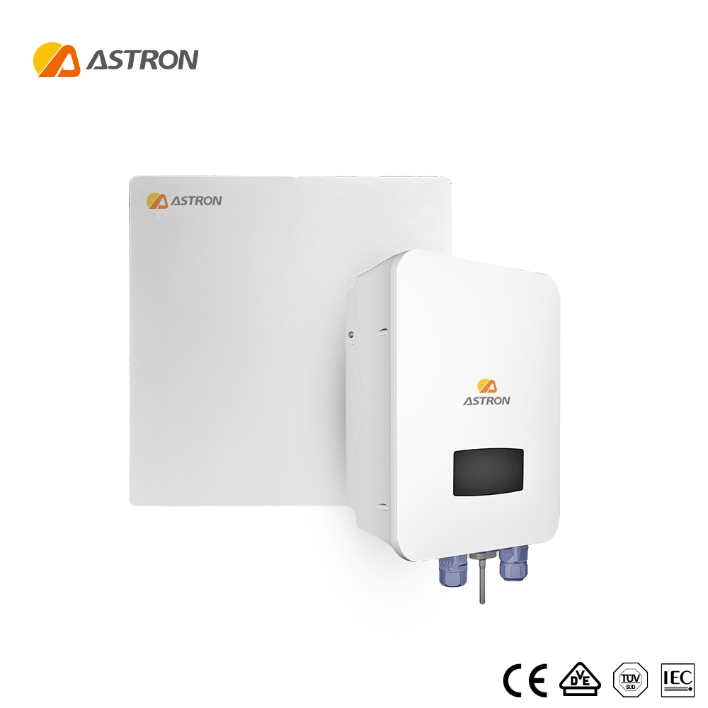 Wall-mounted household energy storage system