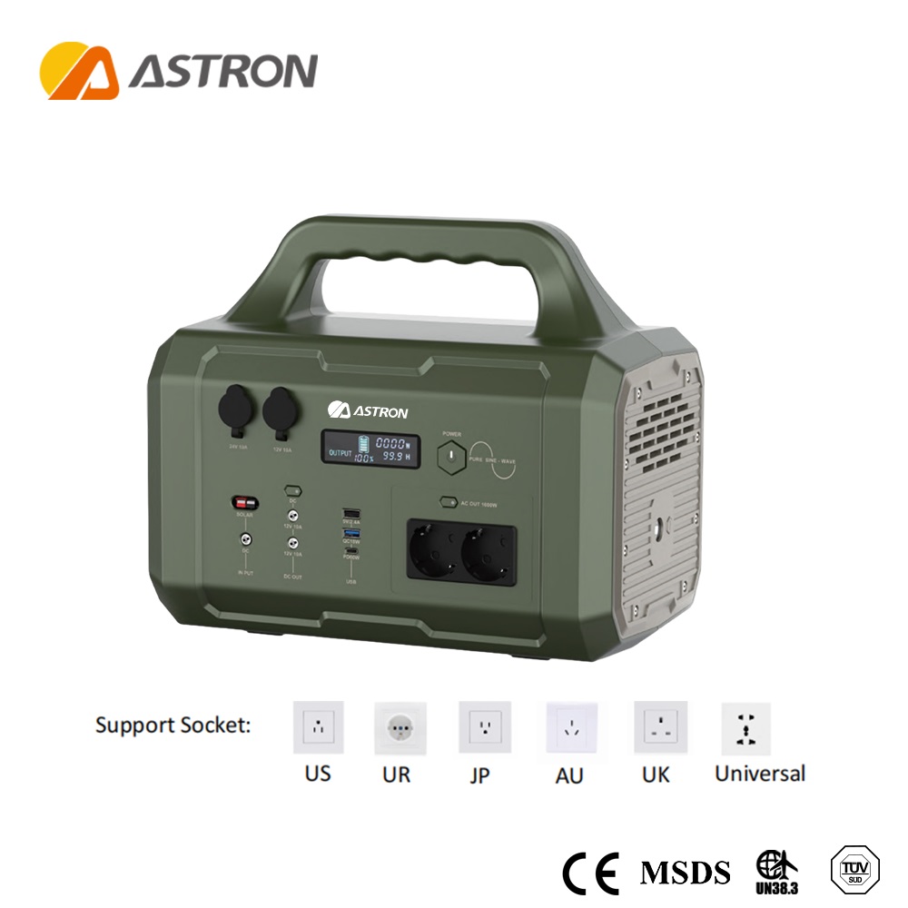 1000W Portable Battery