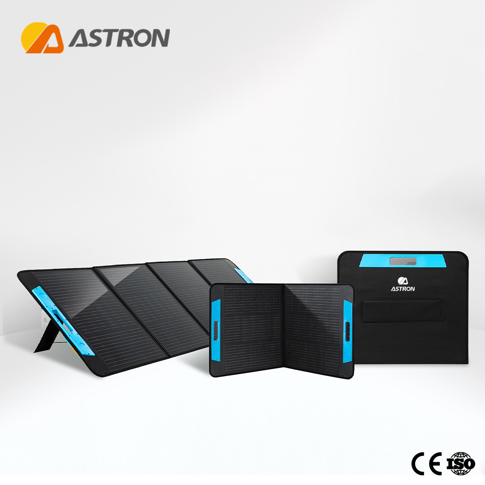 Foldable 4-fold solar panel 200W